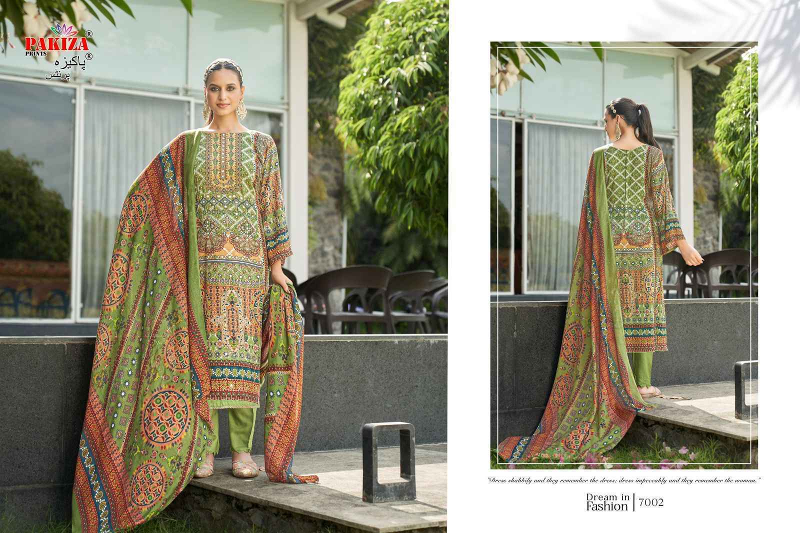 Pakiza Prints Nawazish Vol 7 Rayon Salwar Kameez Wholesale Rate ( 4 Pcs Catalog )