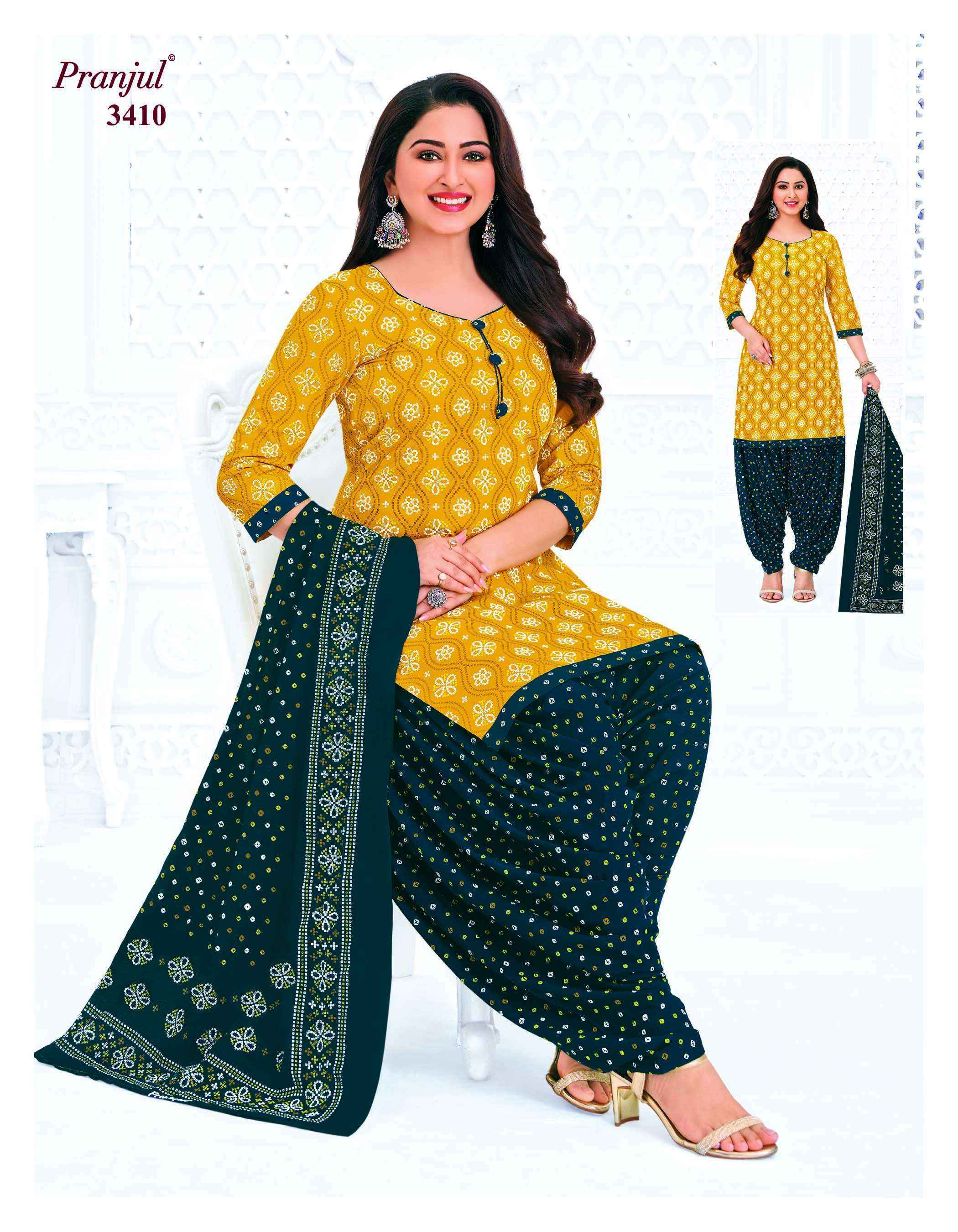 Pranjul Fashion Priyanshi Vol 34 Cotton Dress Material Surat Wholesale ( 36 pcs Catalogue )