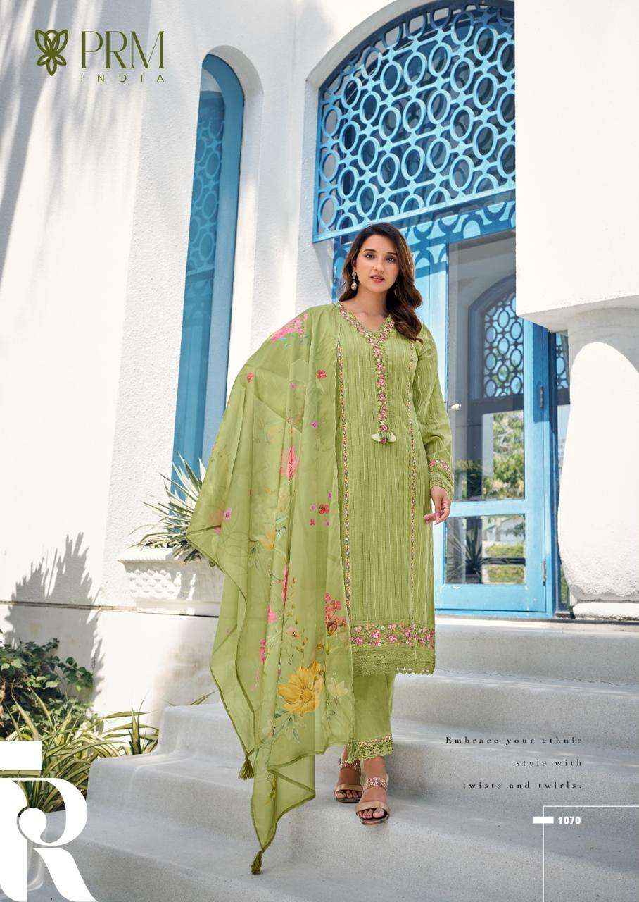 PRM INDIA MAISHA EMBROIDERY DESIGNER READYMADE SUIT WHOLESALE PRICE ( 6 PCS CATALOG )