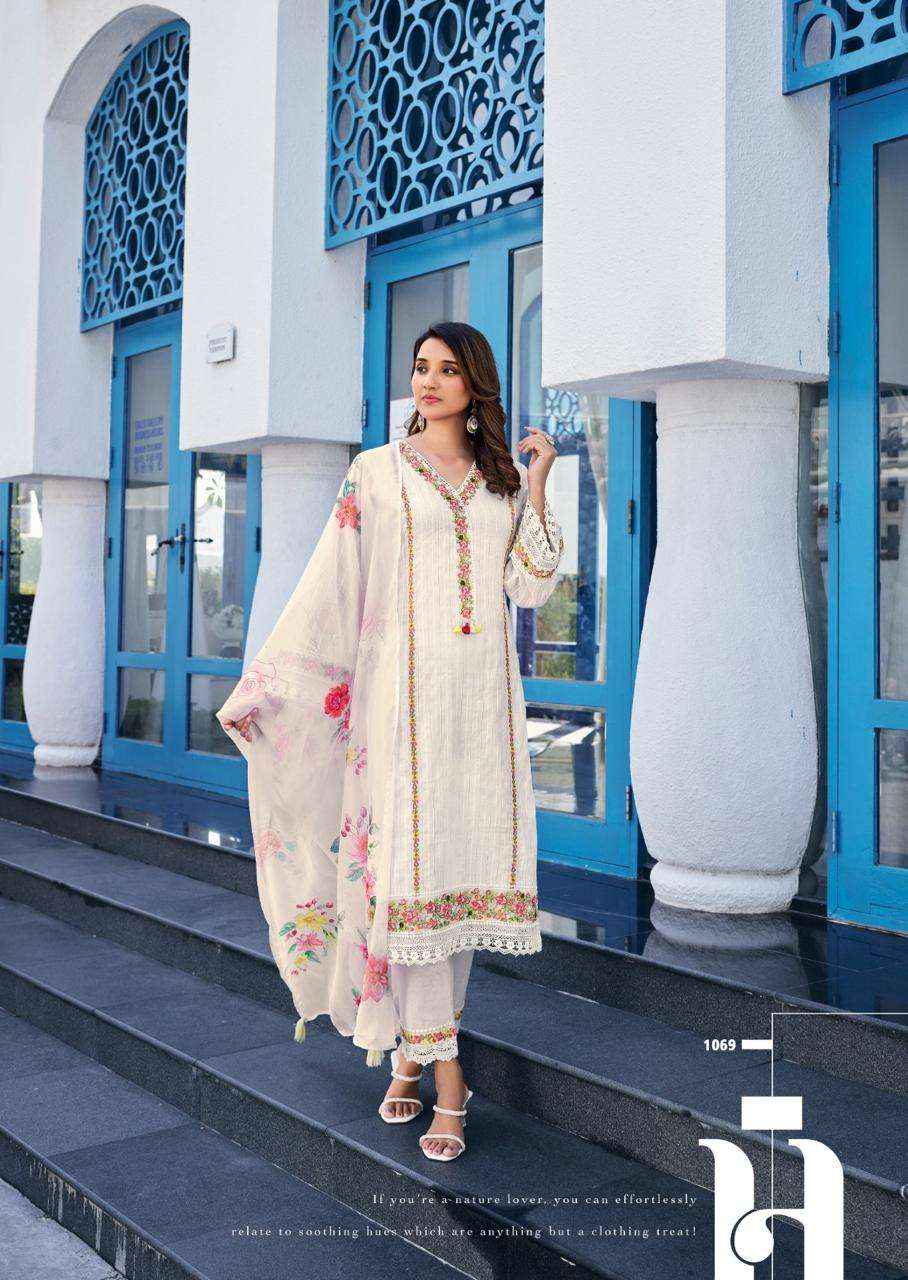 PRM INDIA MAISHA EMBROIDERY DESIGNER READYMADE SUIT WHOLESALE PRICE ( 6 PCS CATALOG )