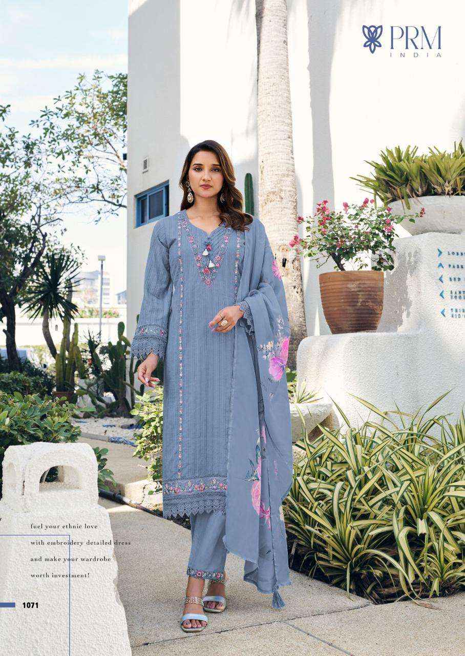 PRM INDIA MAISHA EMBROIDERY DESIGNER READYMADE SUIT WHOLESALE PRICE ( 6 PCS CATALOG )