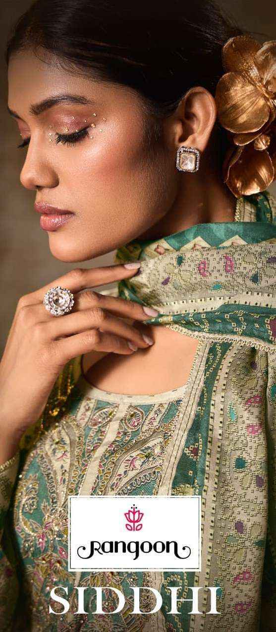 Rangoon Siddhi Muslin Kurti Combo Wholesale Rate ( 4 Pcs Catalog )