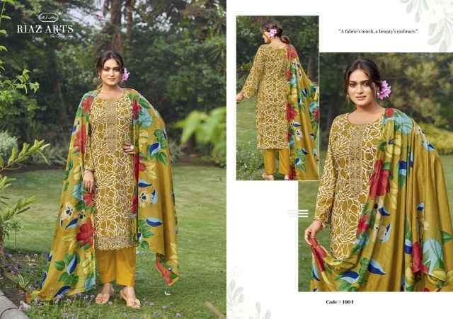 Riaz Arts Artisan Story Cotton Salwar Suit Wholesale Price ( 6 Pcs Catalog )