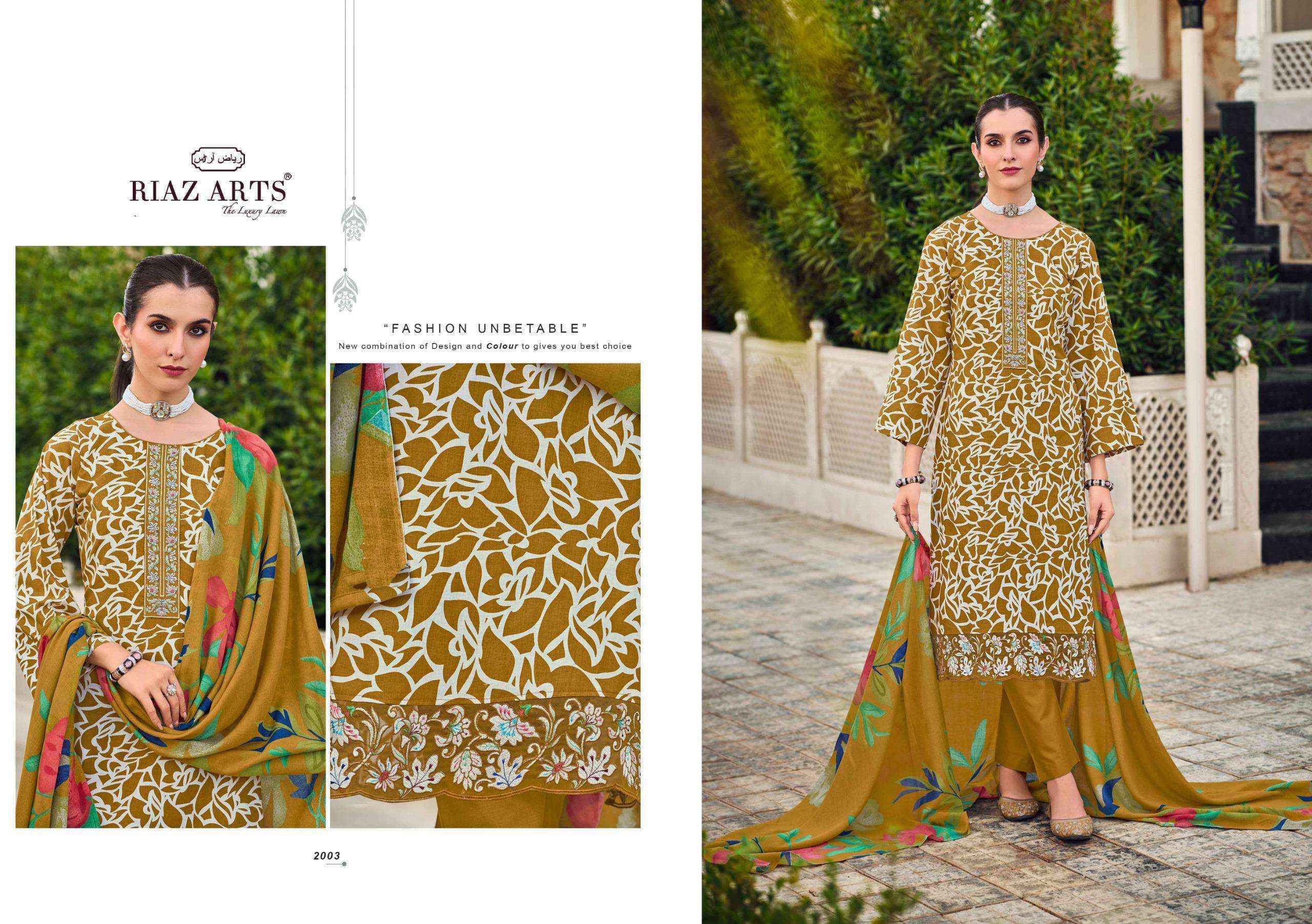 Riaz Arts Summer Star Lawn Cotton Salwar Kameez Online Shopping (  6 pcs Catalogue )