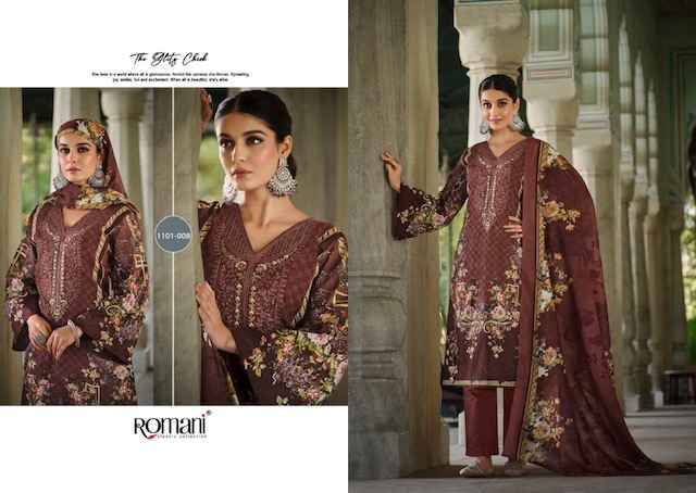 Romani Aarzu Vol 17 Cotton Dress Material - Wholesale Factory Surat ( 8 pcs Catalogue )