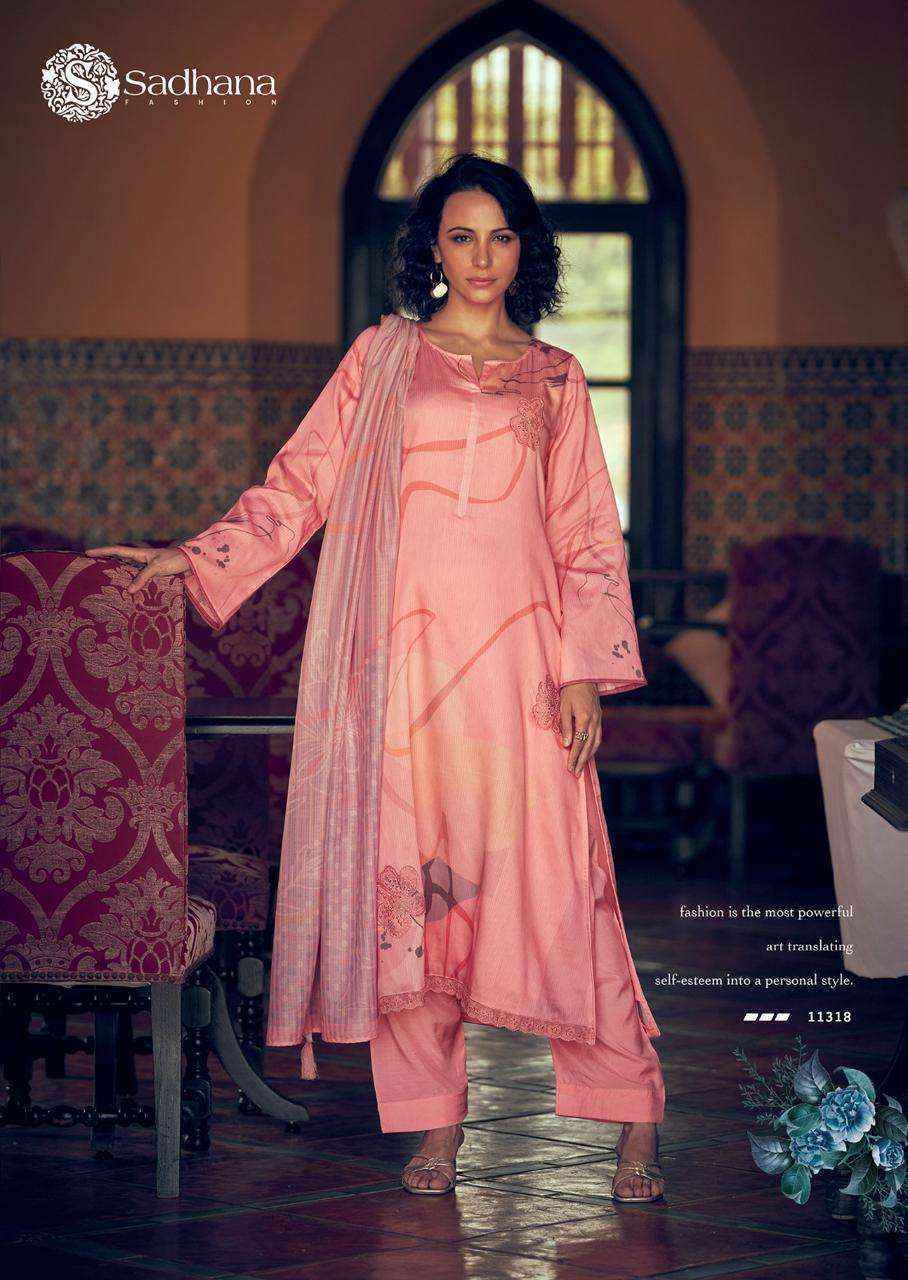 Sadhana Fashion Cielle Jam Cotton Salwar Kameez Wholesale Rate ( 8 Pcs Catalog )