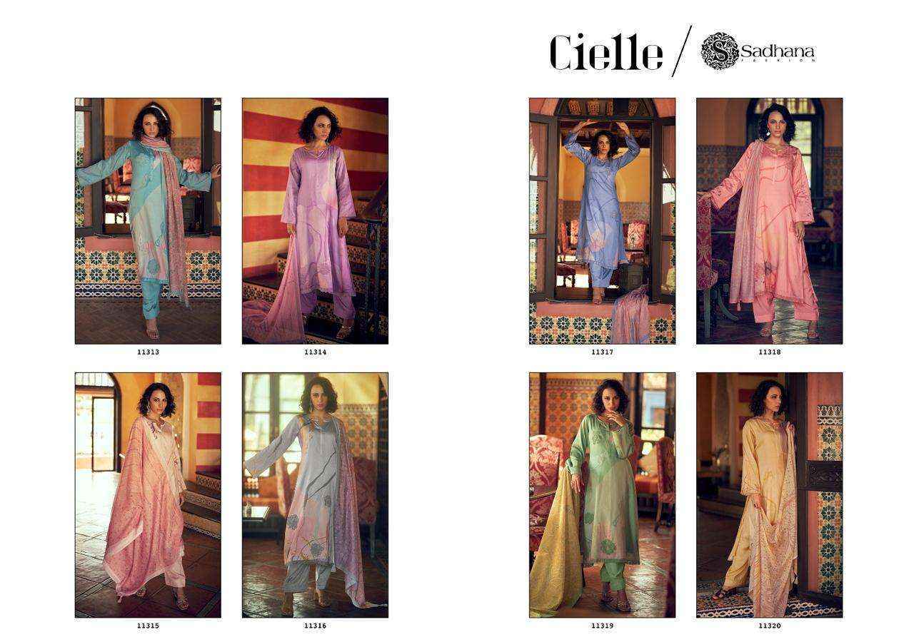 Sadhana Fashion Cielle Jam Cotton Salwar Kameez Wholesale Rate ( 8 Pcs Catalog )