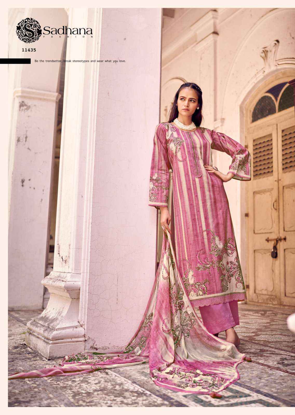 Sadhana Fashion Rohi Lawn Cotton Salwar Kameez Wholesale Rate ( 6 Pcs Catalog )
