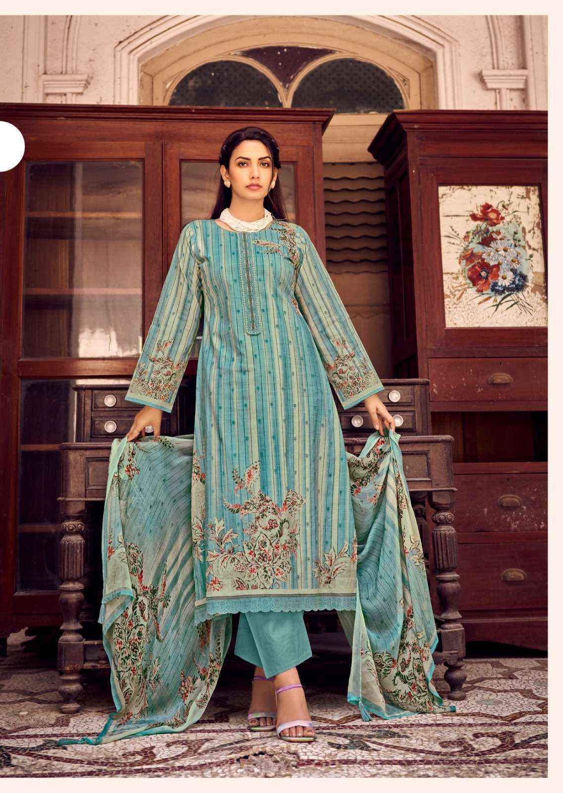 Sadhana Fashion Rohi Lawn Cotton Salwar Kameez Wholesale Rate ( 6 Pcs Catalog )