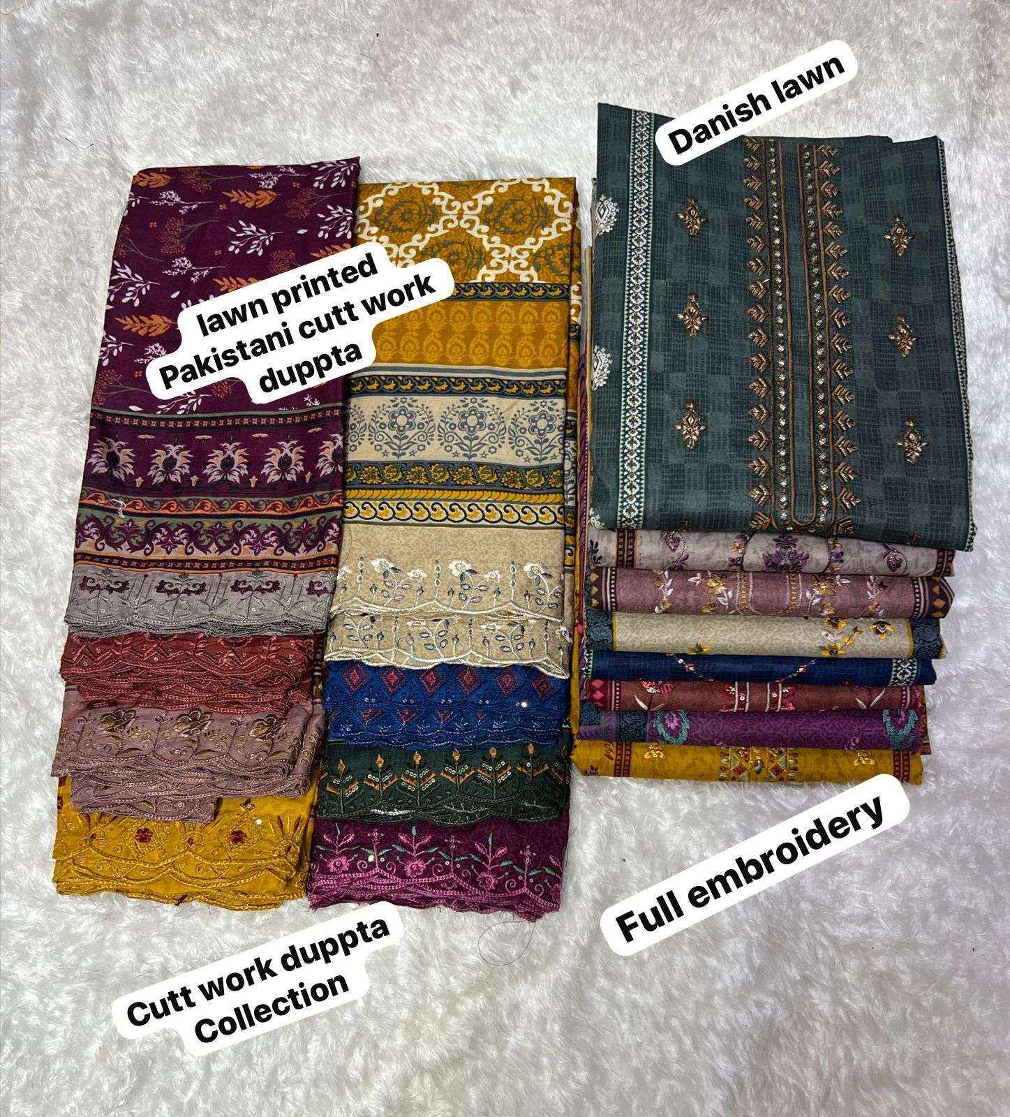 SF BIN SAEED VOL 3 COTTON DIGITAL PRINT WITH HEAVY EMBROIDERED SUIT WHOLESALE PRICE ( 8 PCS CATALOG )