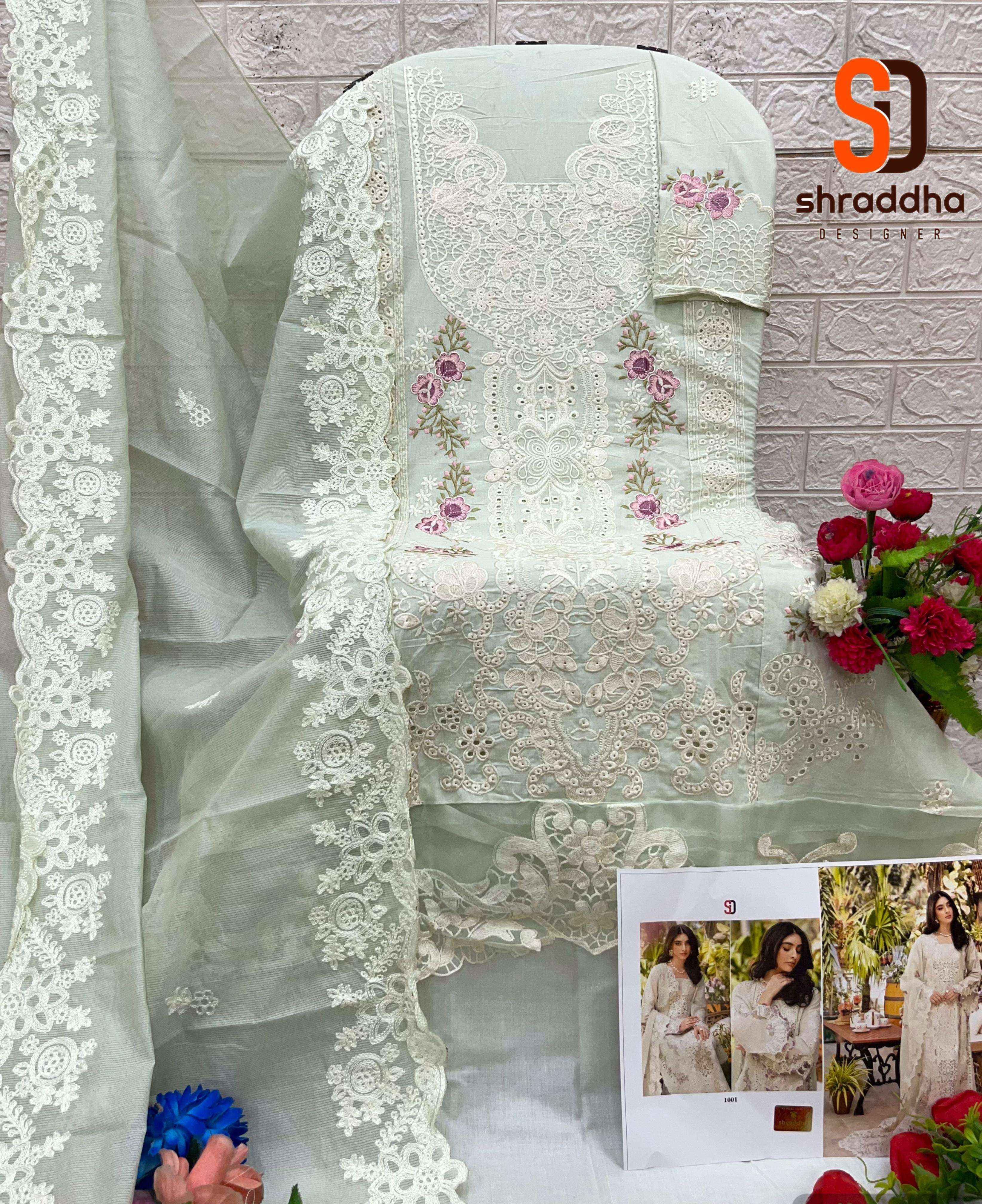 Shraddha Designer Elaf Vol 1 Cotton Dress Material Wholesale Price ( 4 pcs Catalogue )