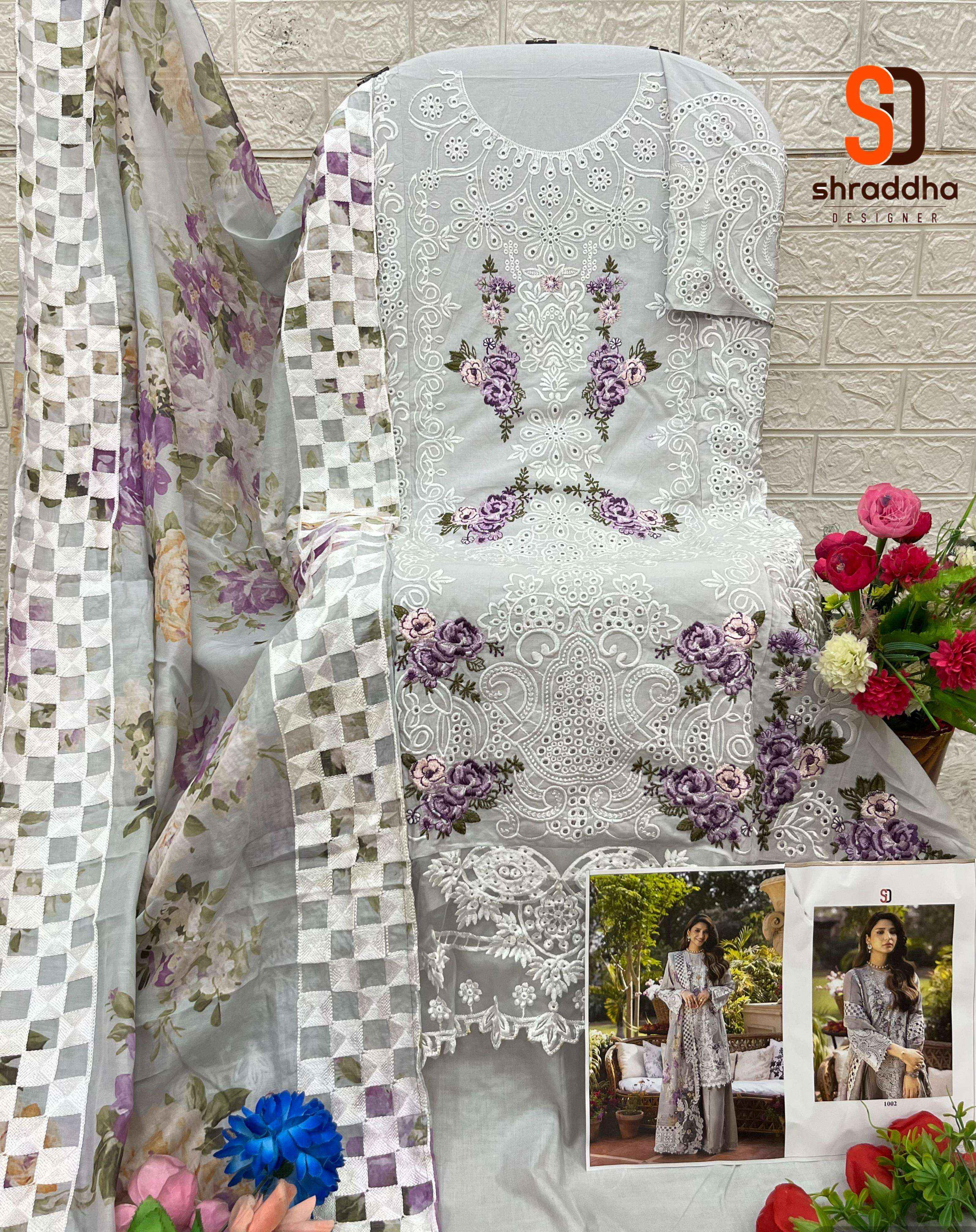 Shraddha Designer Elaf Vol 1 Cotton Dress Material Wholesale Price ( 4 pcs Catalogue )