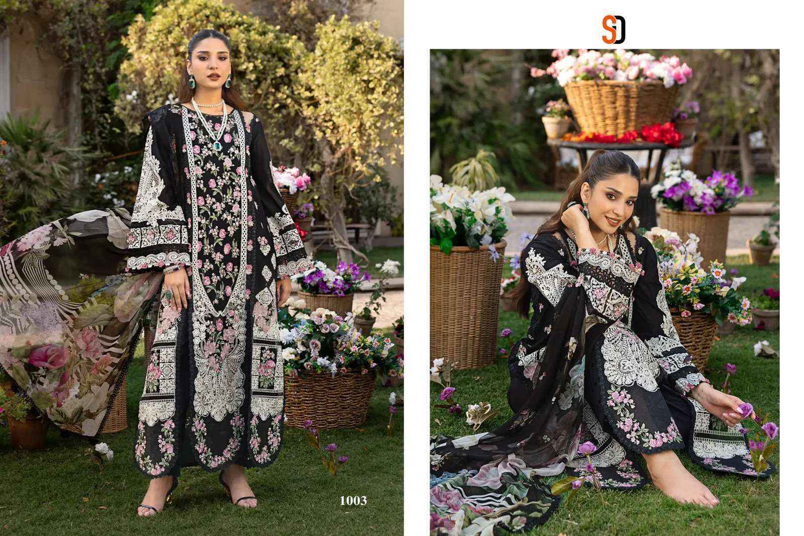 Shraddha Designer Elaf Vol 1 Cotton Dress Material Wholesale Price ( 4 pcs Catalogue )