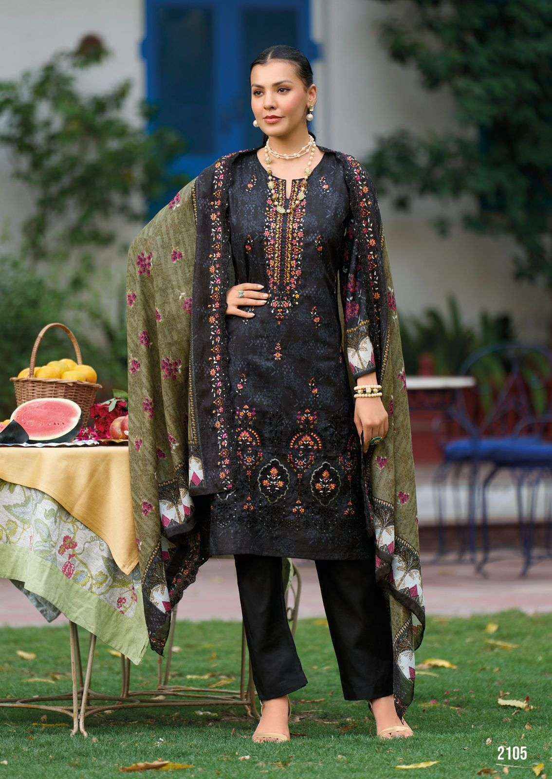 Shree Fabs Bin Saeed Lawn Collection Vol 21 Cotton Salwar Kameez Wholesale Rate ( 6 Pcs Catalog )