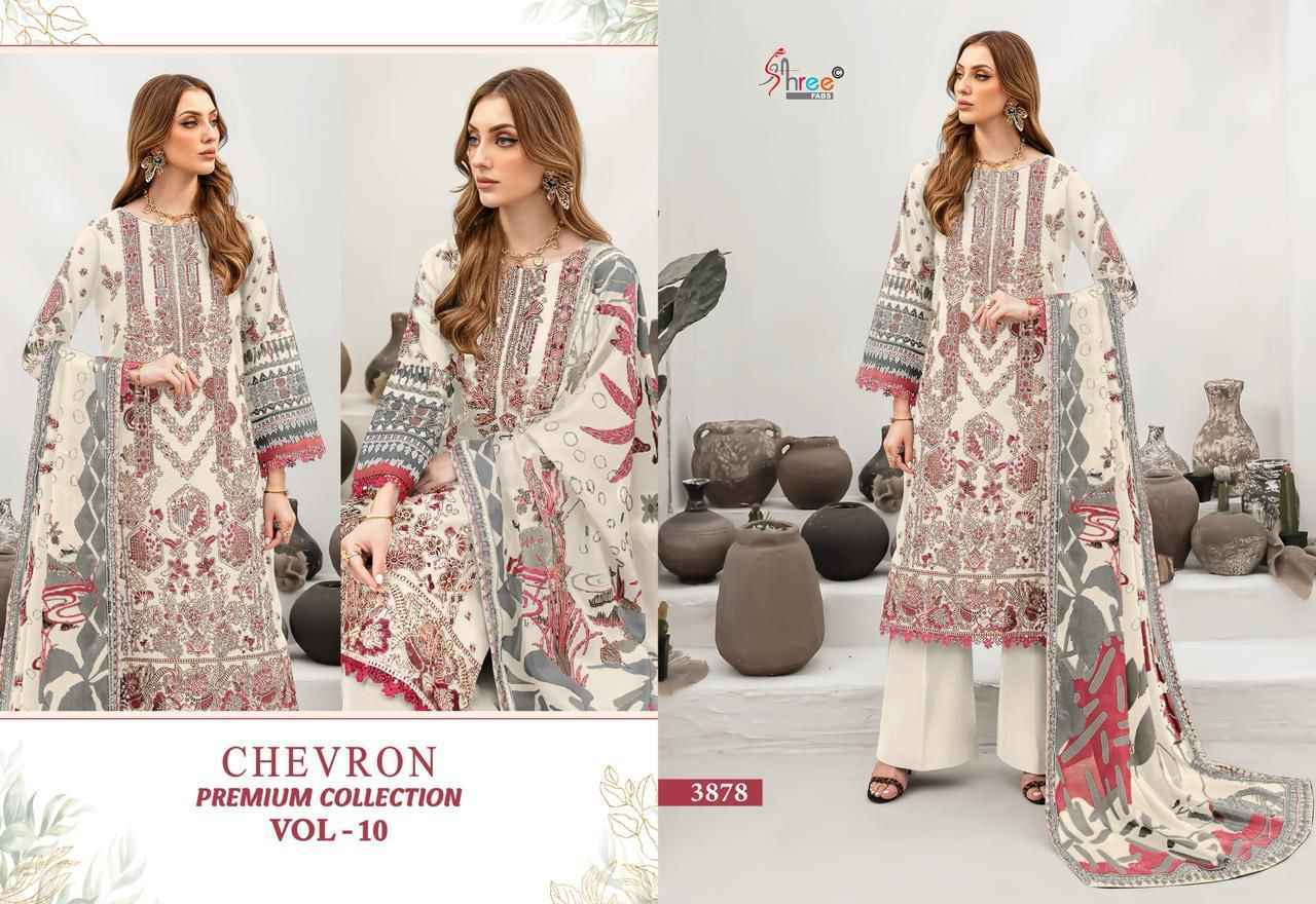 Shree Fabs Chevron Premium Collection Vol 10 Cotton Dress Material ( 8 pcs Catalogue )