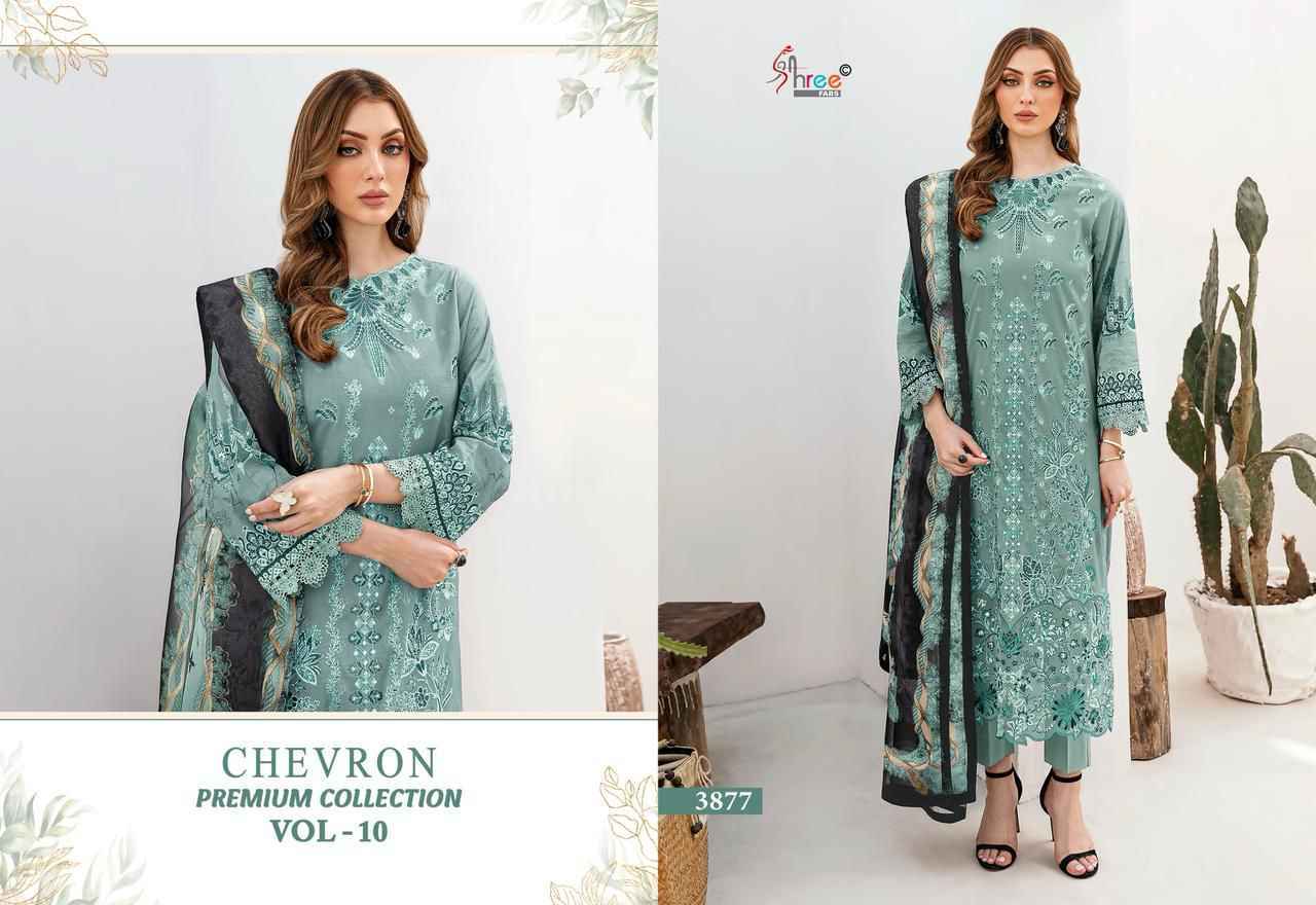 Shree Fabs Chevron Premium Collection Vol 10 Cotton Dress Material ( 8 pcs Catalogue )