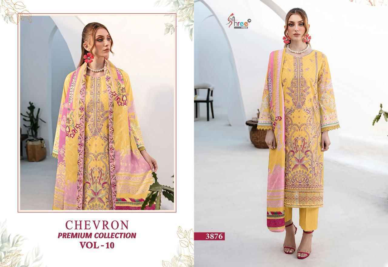 Shree Fabs Chevron Premium Collection Vol 10 Cotton Dress Material ( 8 pcs Catalogue )