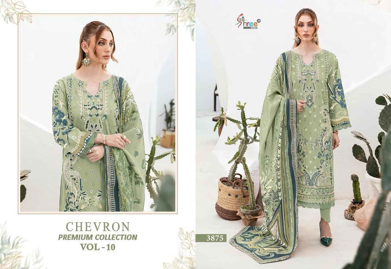 Shree Fabs Chevron Premium Collection Vol 10 Cotton Dress Material ( 8 pcs Catalogue )