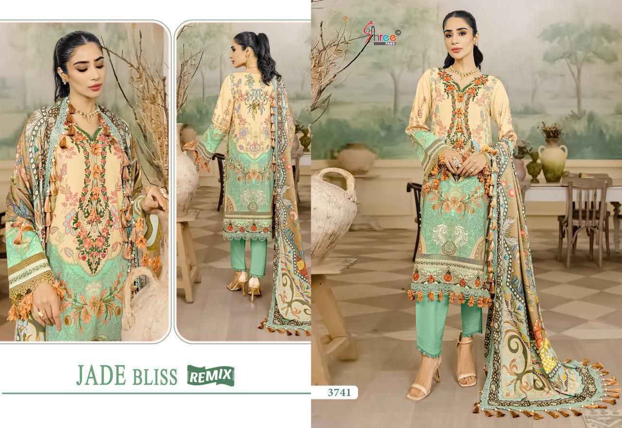 Shree Fabs Jade Bliss Remix Cotton Salwar Kameez Wholesale Rate ( 6 Pcs Catalog )