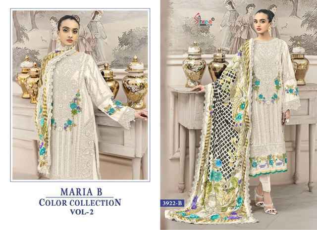 Shree Fabs Maria B Colour Collection Vol 2 Cotton Pakistani suits - surat Wholesale Market ( 4 pcs Catalogue )