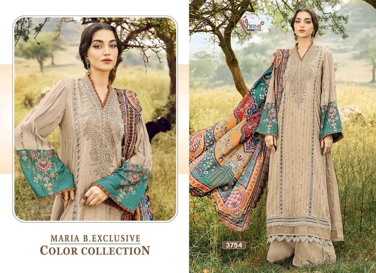 Shree Fabs Maria B Exclusive Colour Collection Rayon Dress Material ( 4 pcs Catalogue )