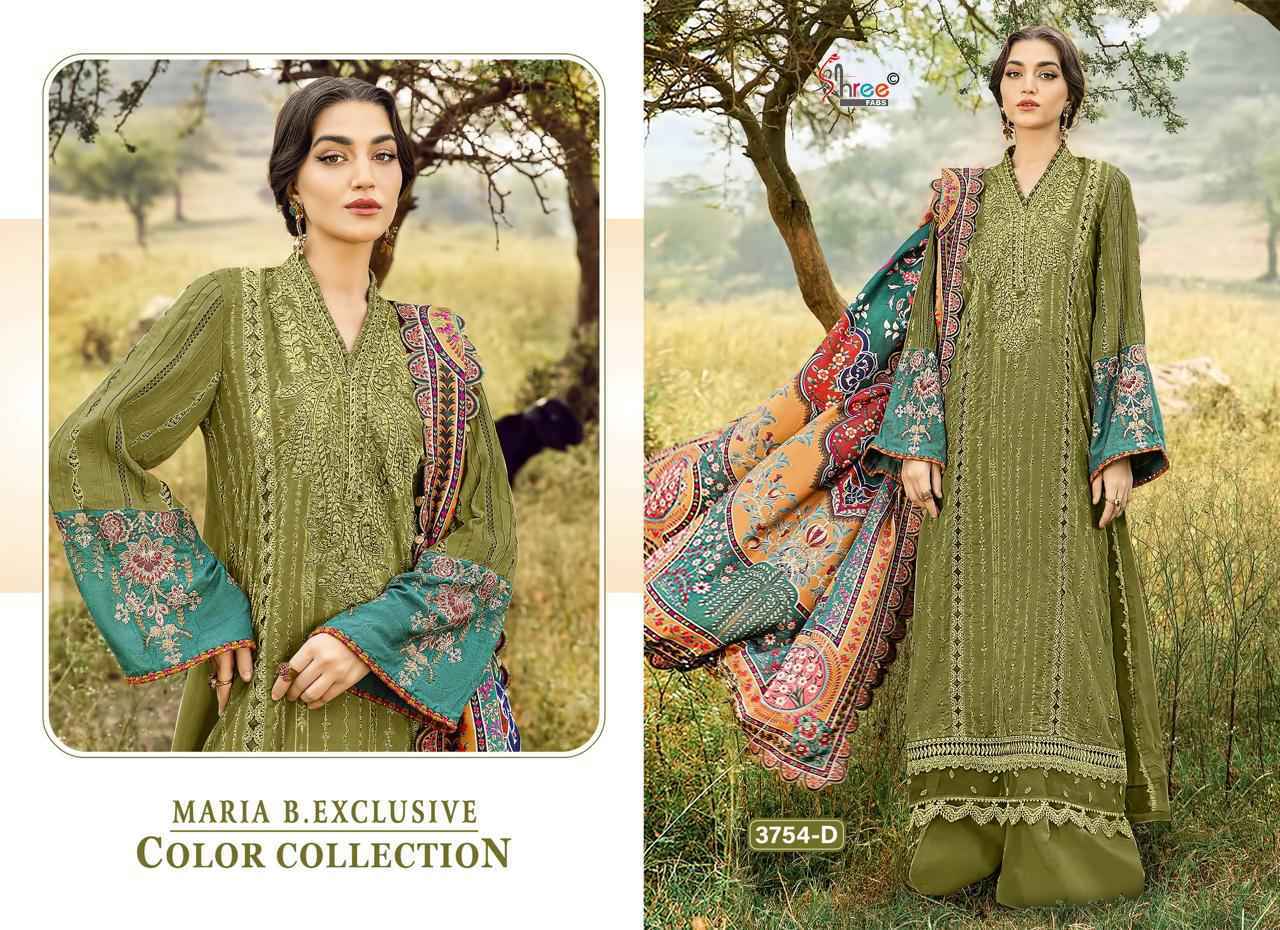 Shree Fabs Maria B Exclusive Colour Collection Rayon Dress Material ( 4 pcs Catalogue )