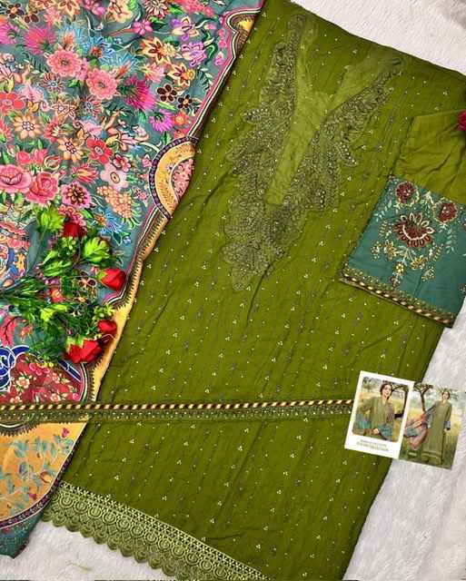 Shree Fabs Maria B Exclusive Colour Collection Rayon Dress Material ( 4 pcs Catalogue )