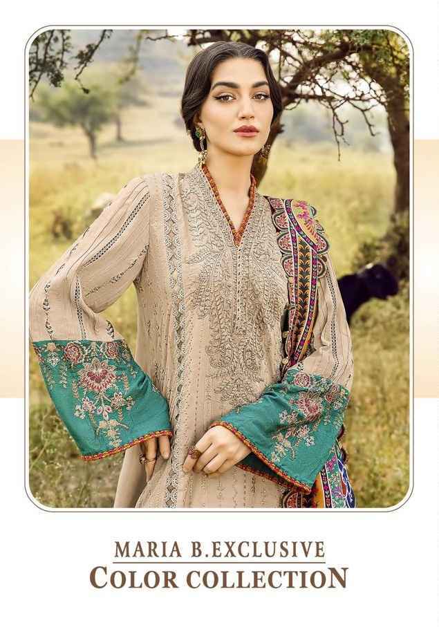 Shree Fabs Maria B Exclusive Colour Collection Rayon Dress Material ( 4 pcs Catalogue )
