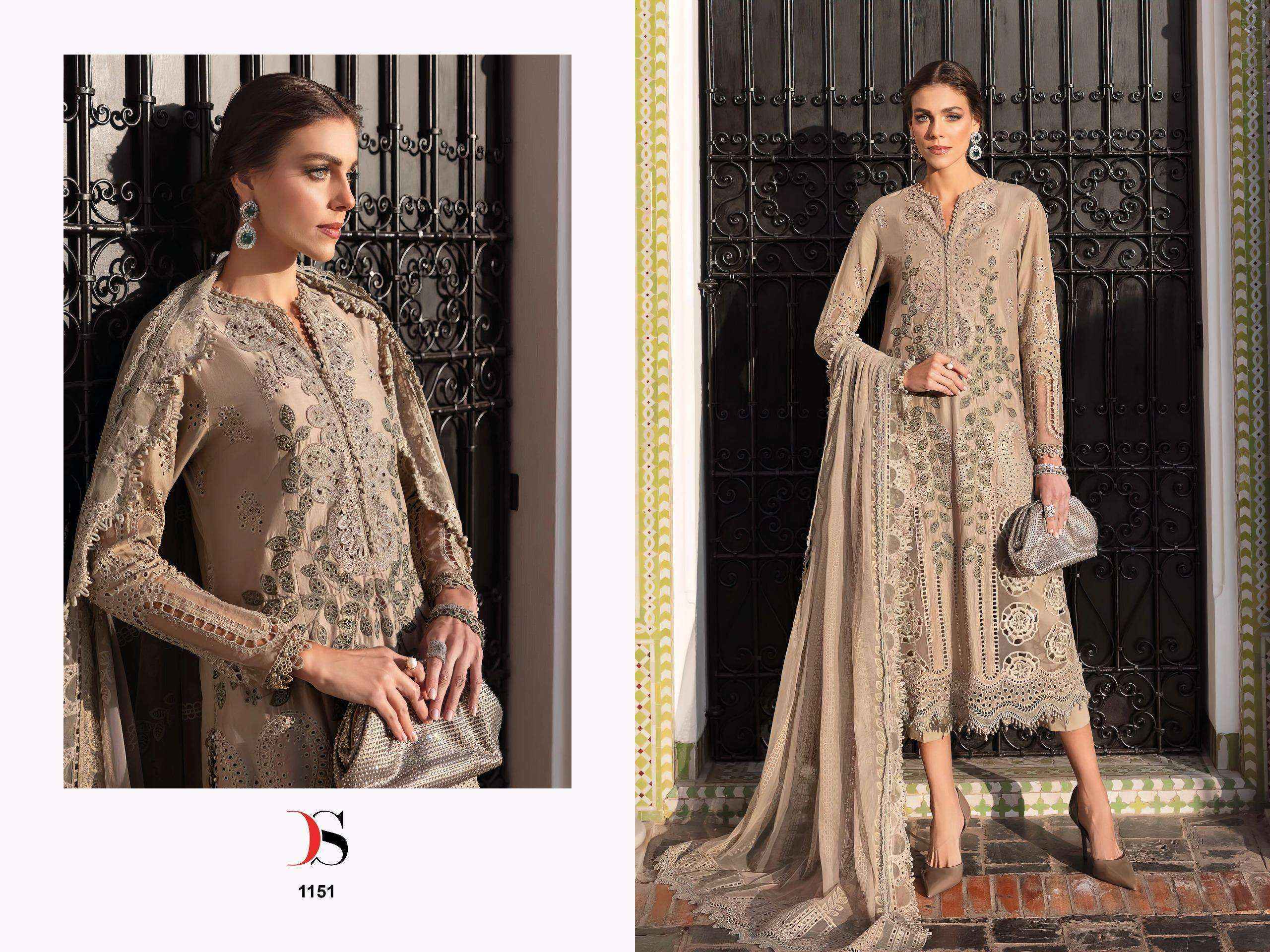 Shree Fabs Maria B Premium Embroidered 25 Cotton Dress Material ( 4 pcs Catalogue )