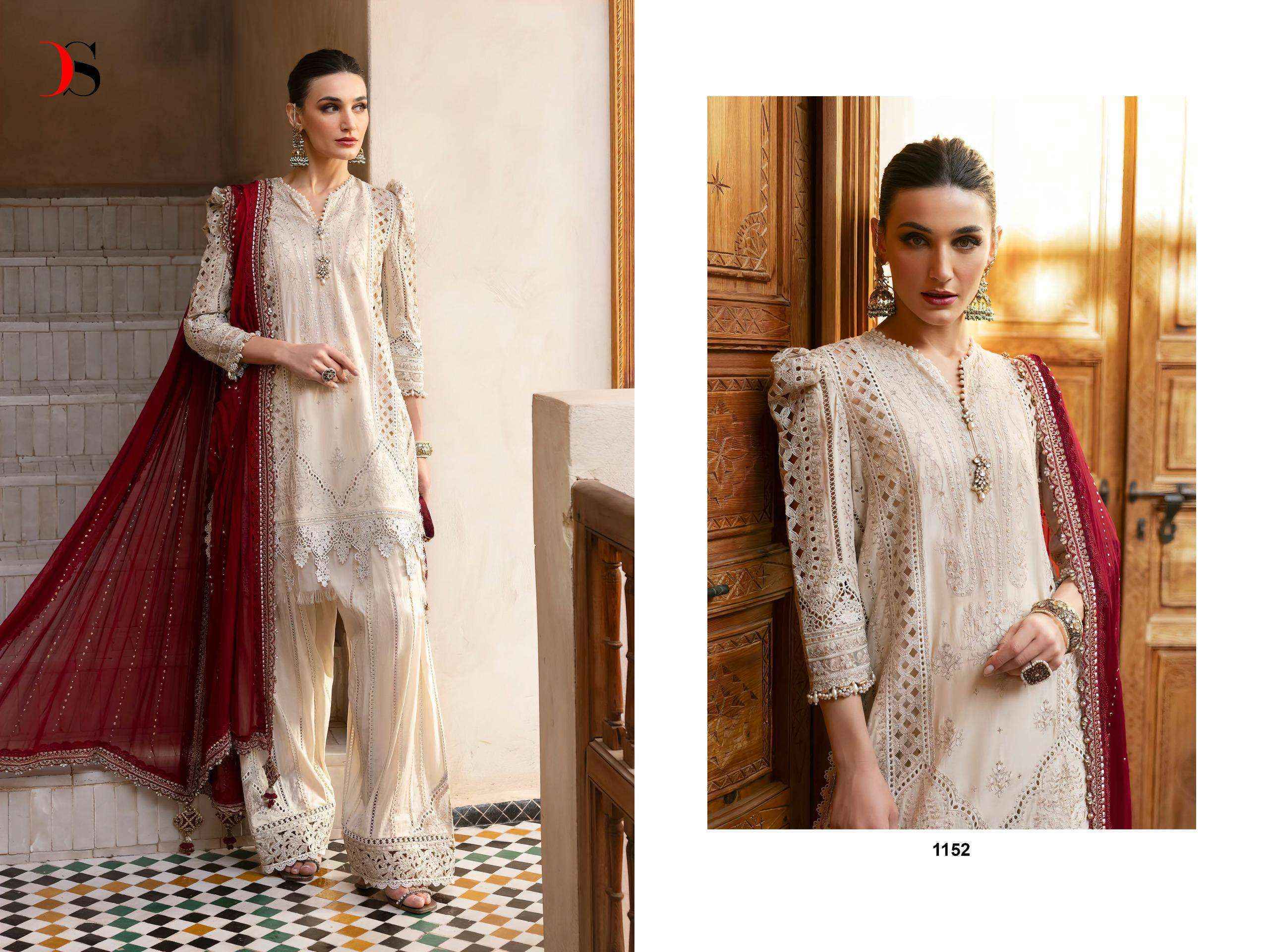 Shree Fabs Maria B Premium Embroidered 25 Cotton Dress Material ( 4 pcs Catalogue )