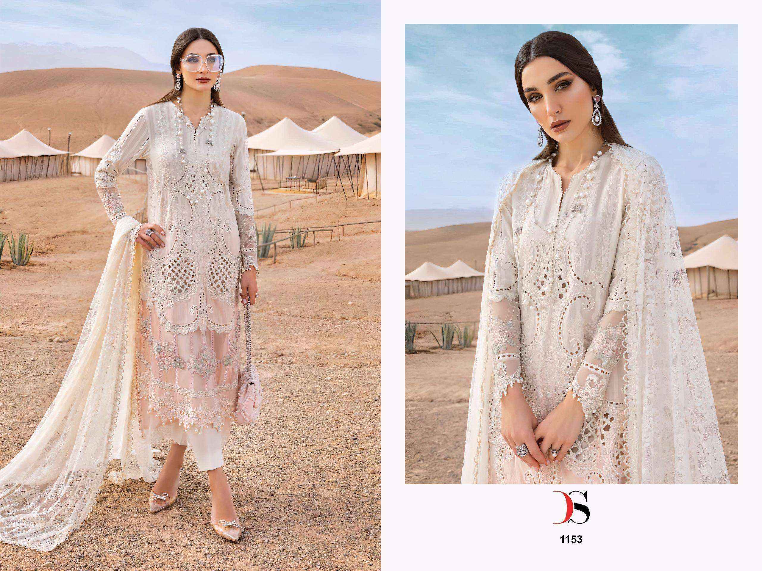 Shree Fabs Maria B Premium Embroidered 25 Cotton Dress Material ( 4 pcs Catalogue )