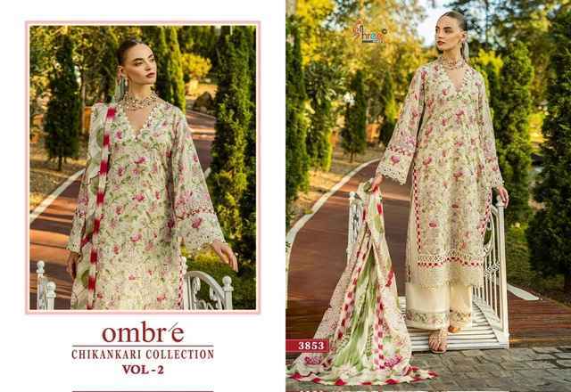 Shree Fabs Ombre Chikankari Collection Vol 2 Cotton Dress Material ( 8 pcs Catalogue )