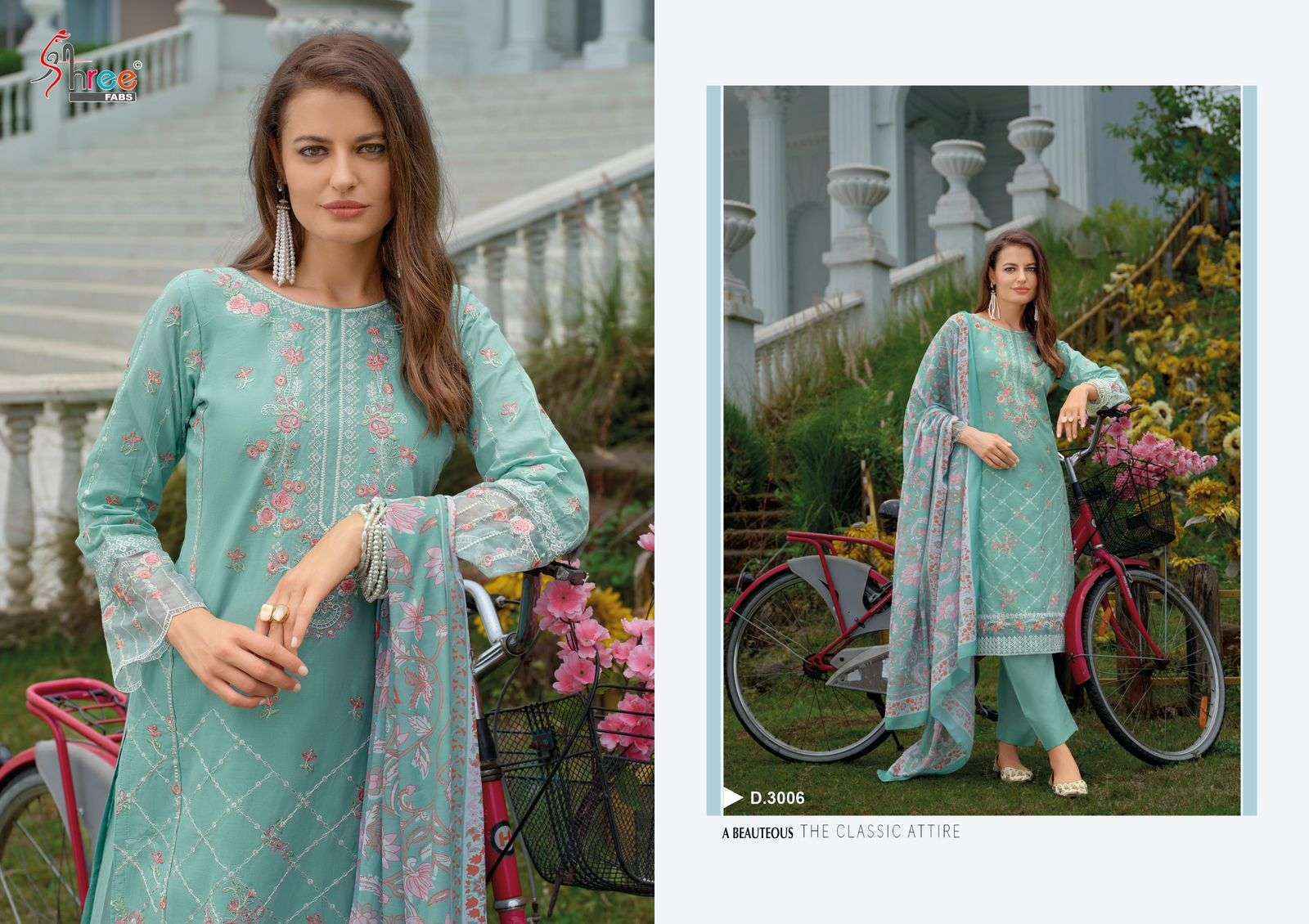 Shree Fabs Tasrif Vol 3 Cotton Dress Material Wholesale Online Shopping ( 6 pcs Catalogue )