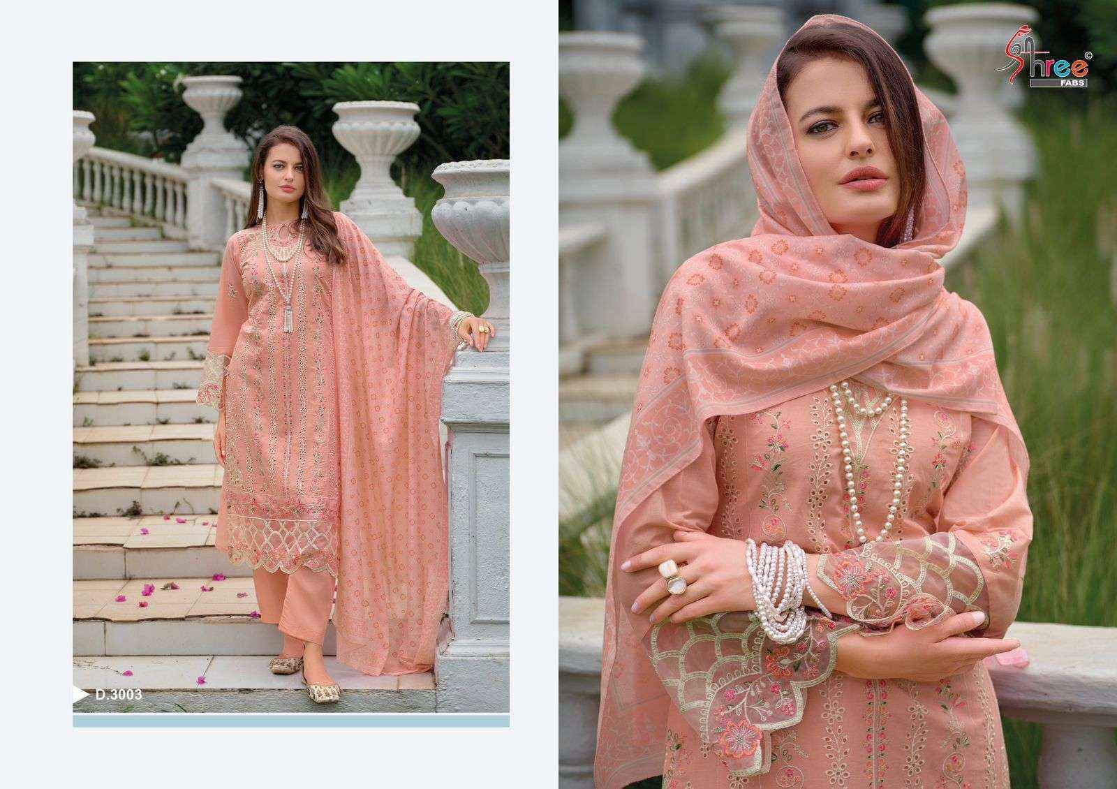 Shree Fabs Tasrif Vol 3 Cotton Dress Material Wholesale Online Shopping ( 6 pcs Catalogue )
