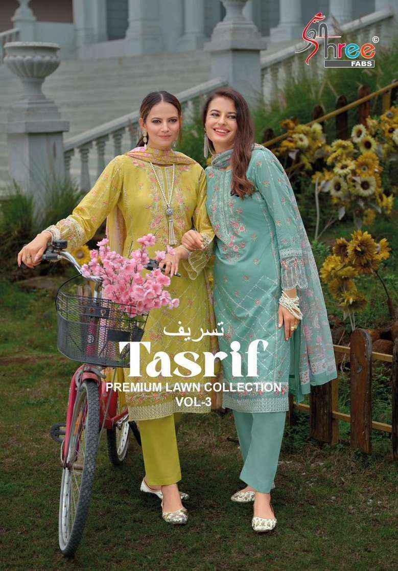 Shree Fabs Tasrif Vol 3 Cotton Dress Material Wholesale Online Shopping ( 6 pcs Catalogue )