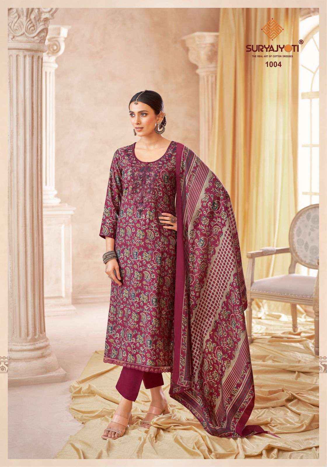 Suryajyoti Kesha Vol 1 Modal Dress Material - Wholesale Factory ( 6 Pcs Catalouge )