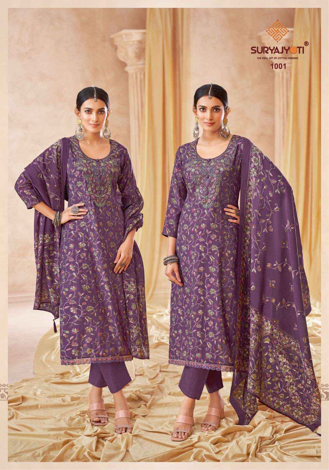 Suryajyoti Kesha Vol 1 Modal Dress Material - Wholesale Factory ( 6 Pcs Catalouge )