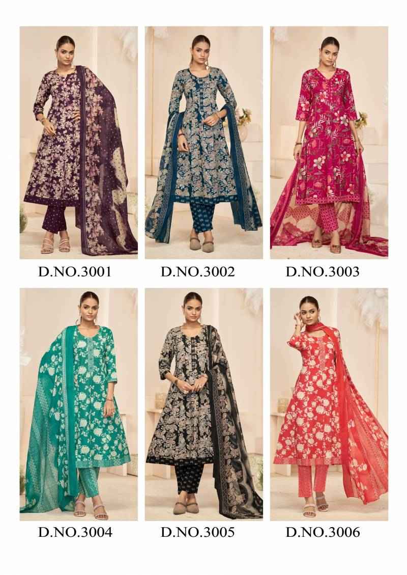 Suryajyoti Rashmika Vol 3 Cotton Printed ReadyMade Collection ( 8 Pcs Catalogue )