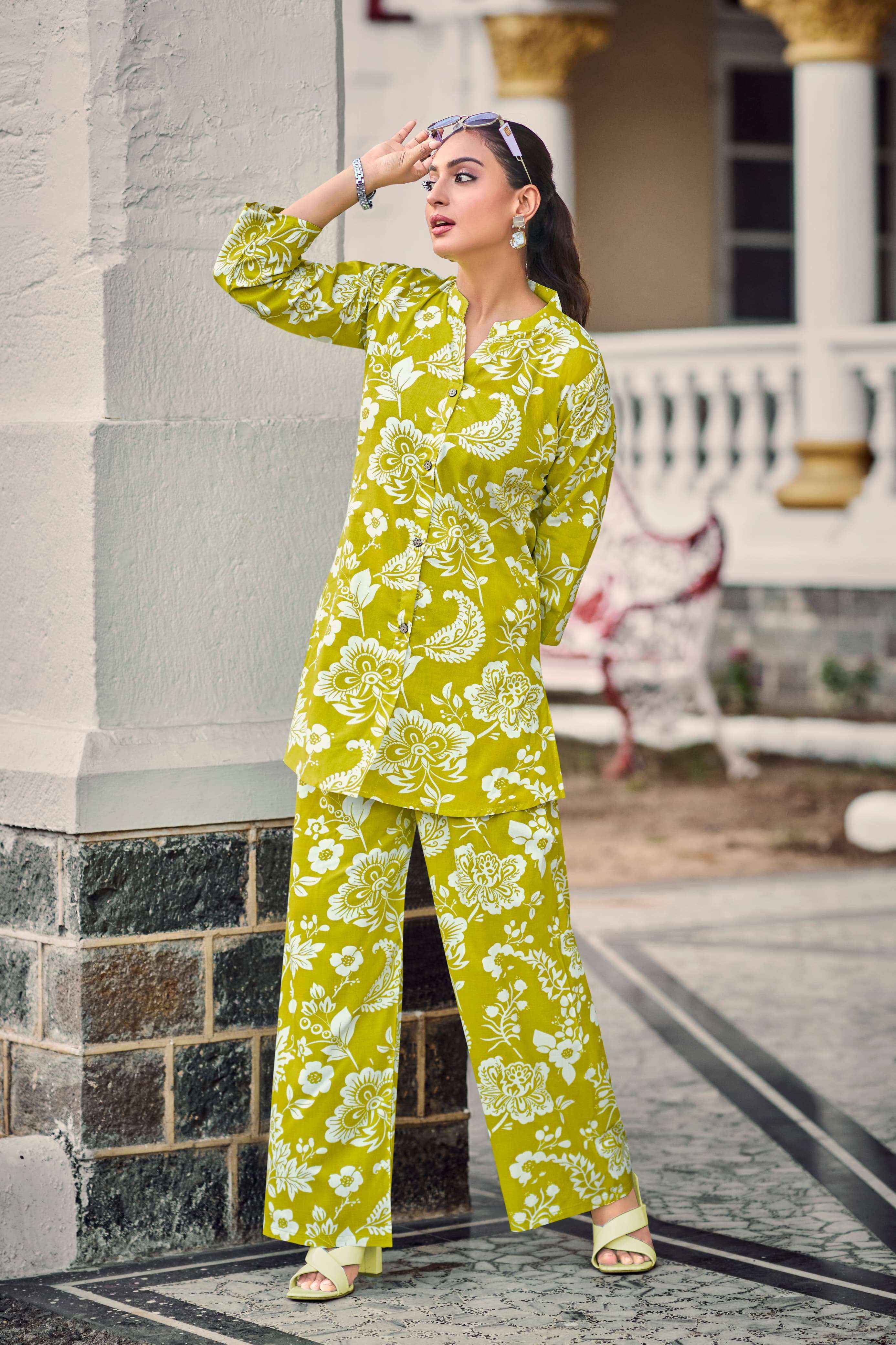 TIPS AND TOPS FASHION BEATS VOL 11 RAYON PRINT LADIES CO-ORD SET WHOLESALE RATE ( 6 PCS CATALOG )