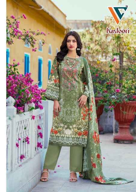 Vandana Creation Kastoori‎‎ Vol 2 Cotton Wholesale Dress Material ( 8 pcs Catalogue )