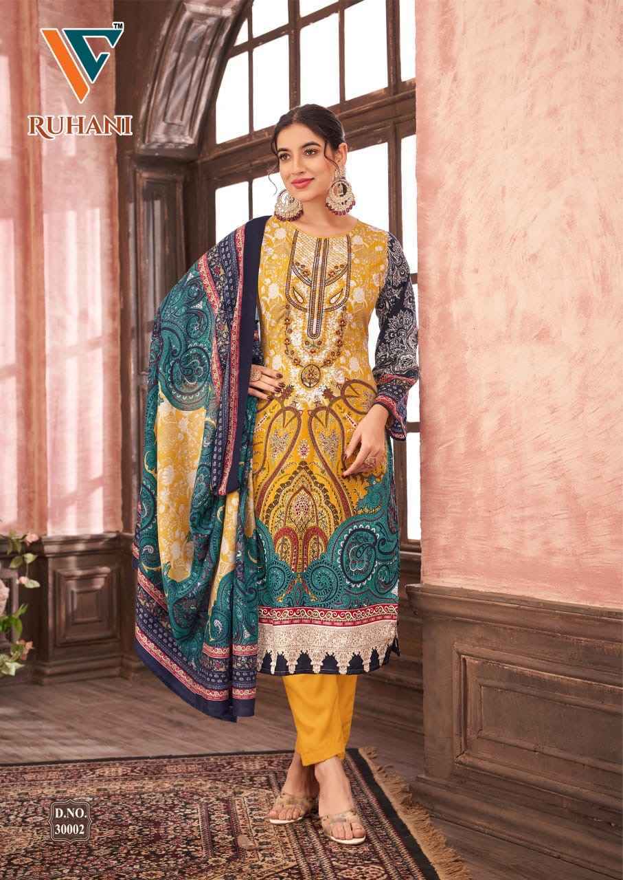 Vandana Creation Ruhani Vol 30 Cotton Salwar Suit Wholesale Rate ( 8 Pcs Catalog )