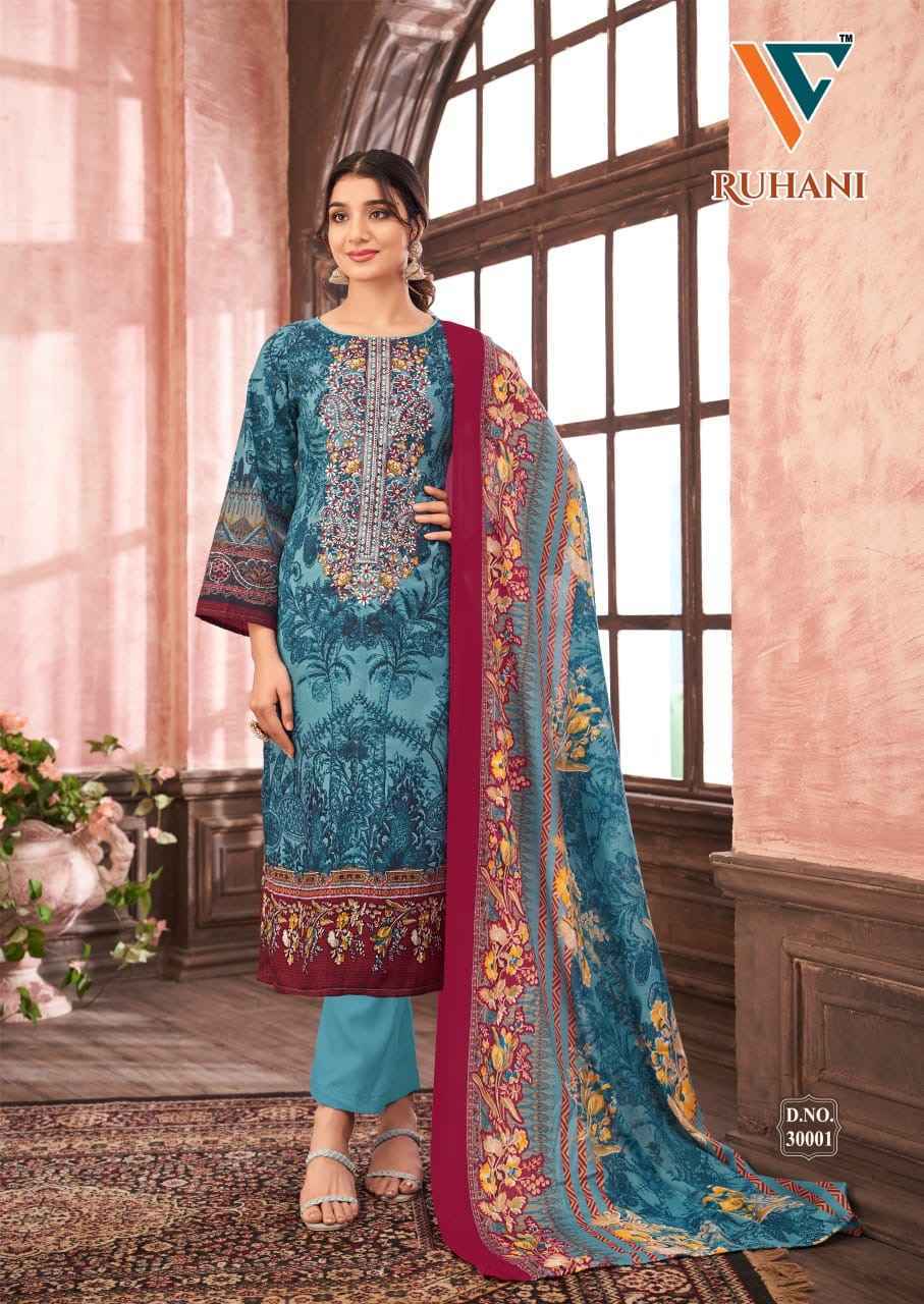 Vandana Creation Ruhani Vol 30 Cotton Salwar Suit Wholesale Rate ( 8 Pcs Catalog )