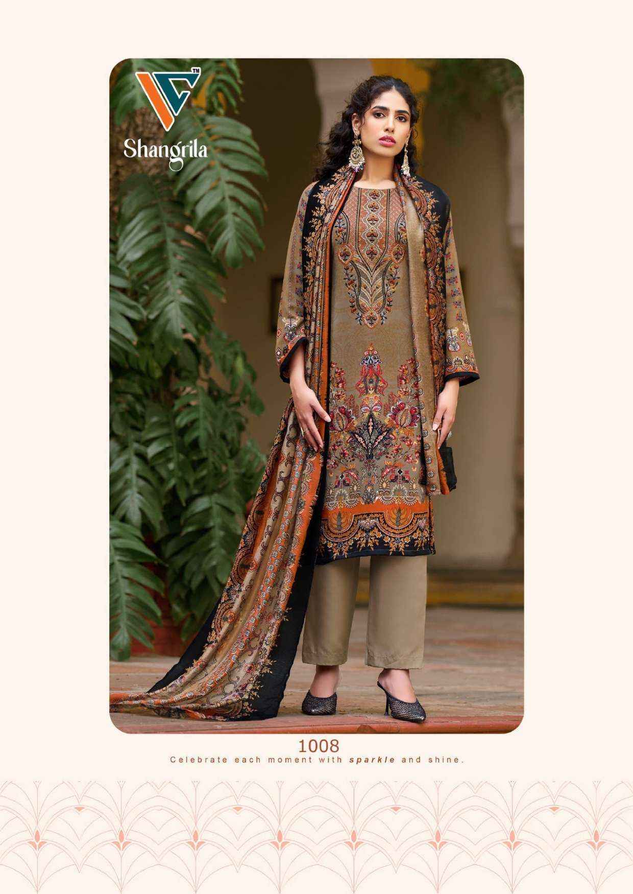 Vandana‎ Creation Shangrila‎‎ Vol 1 Rayon Dress Material Wholesale Price ( 8 pcs Catalogue )