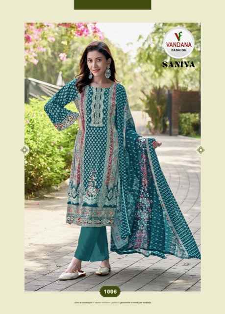 Vandana Fashion Saniya Vol 1 Viscouse Rayon Dress Material Wholesale Price ( 6 pcs Catalogue )