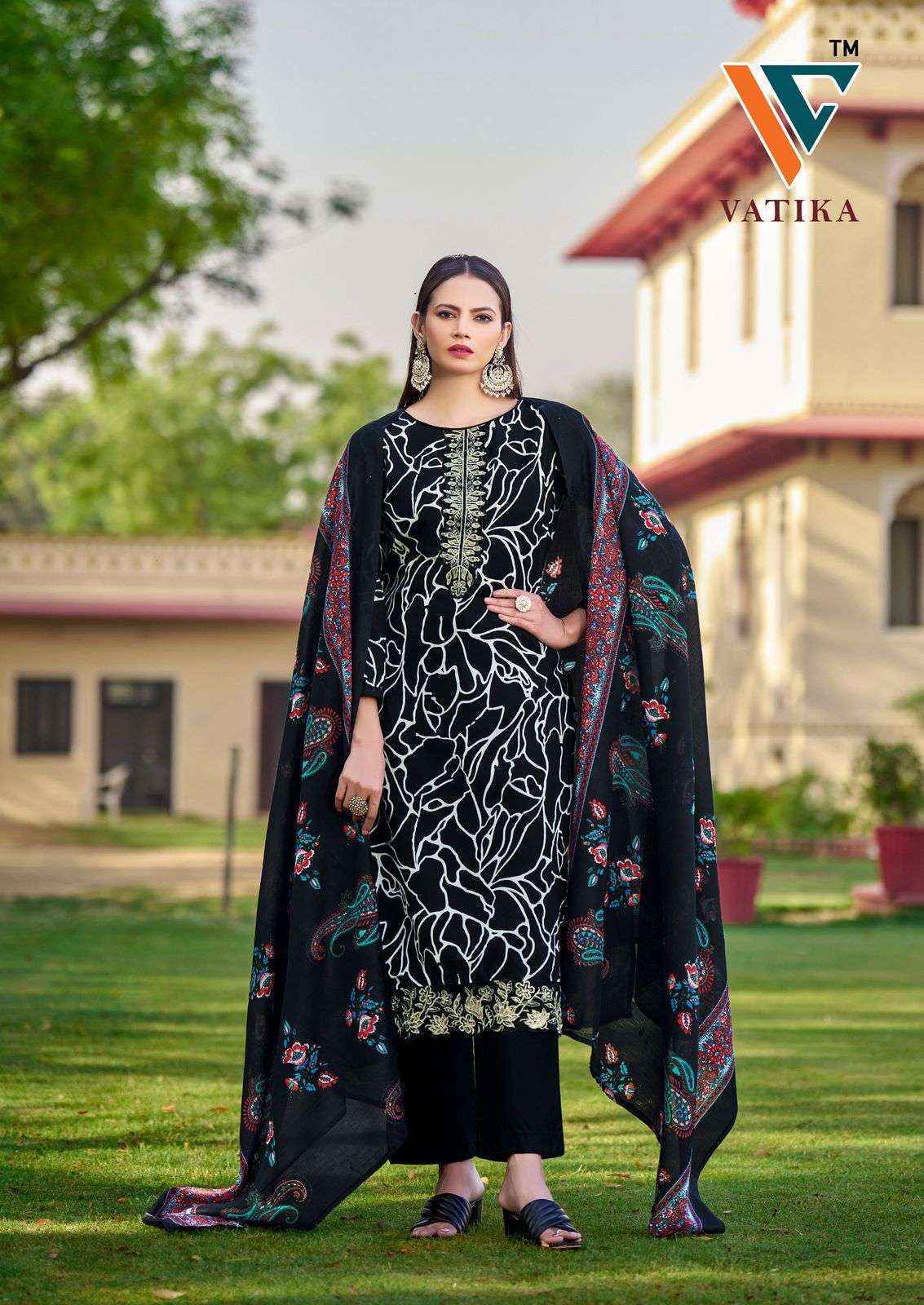 Vandana‎ Vatika Vol 1 Cotton Pakistani Salwar kameez Online Shopping ( 8 pcs Catalogue )
