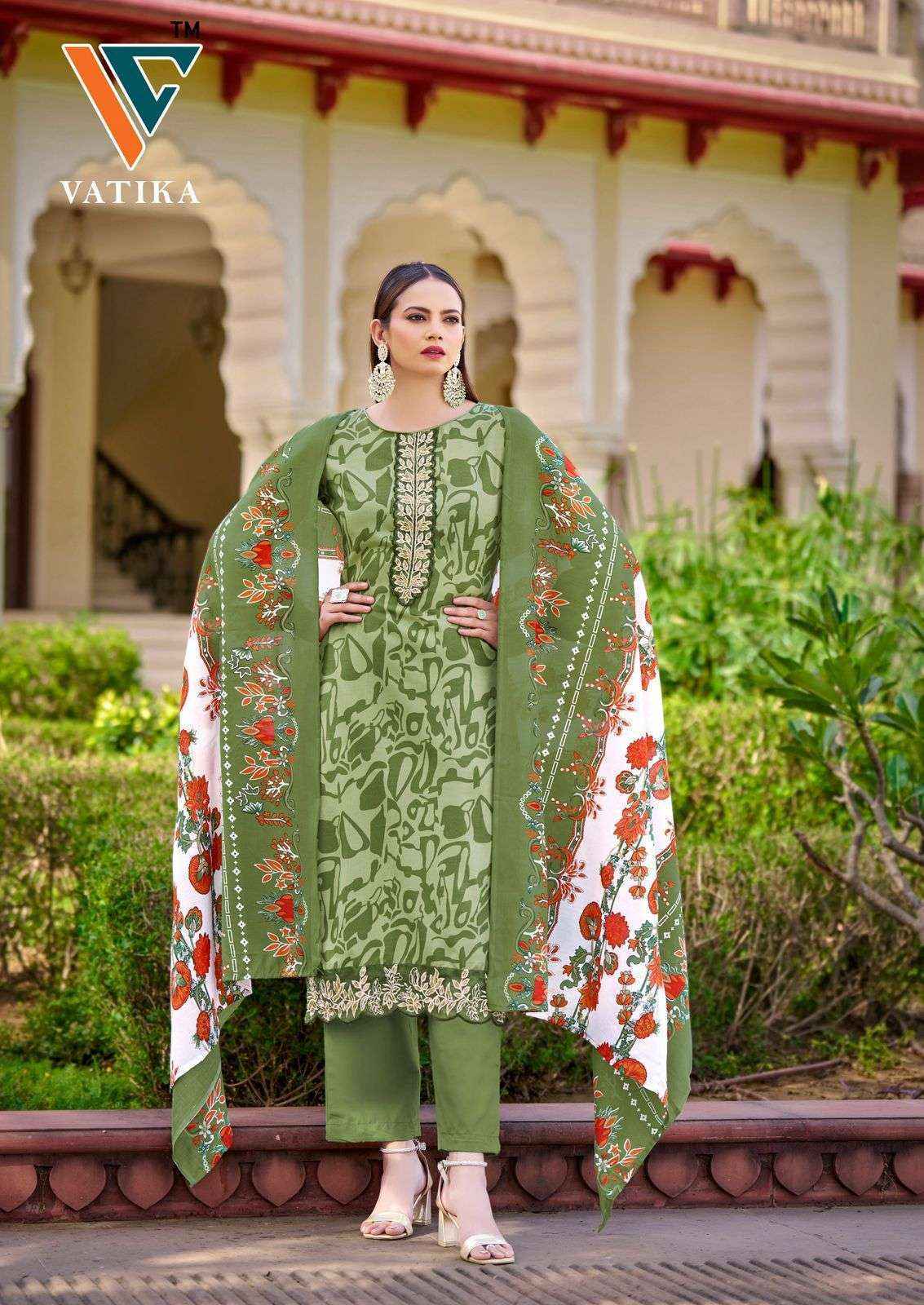 Vandana‎ Vatika Vol 1 Cotton Pakistani Salwar kameez Online Shopping ( 8 pcs Catalogue )
