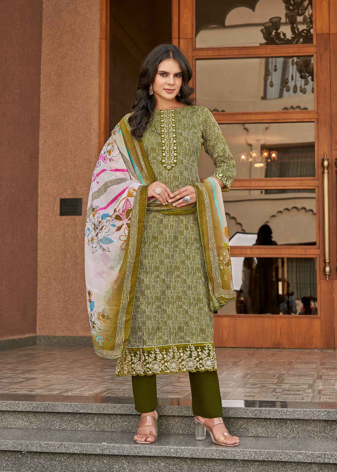 Alok Super Girl Edition 2 Cotton Salwar Kameez Wholesale Rate ( 4 Pcs Catalog )