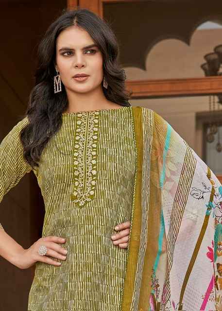 Alok Super Girl Edition 2 Cotton Salwar Kameez Wholesale Rate ( 4 Pcs Catalog )