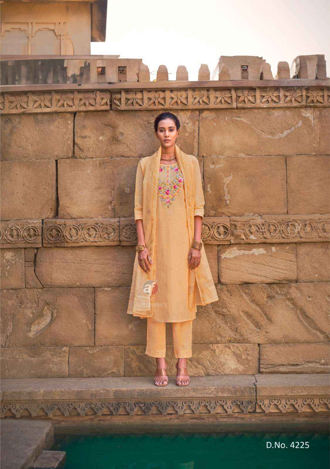 Anju Fabrics Chandani Vol 4 Cotton Kurti Combo Wholesale Surat ( 6 pcs Catalogue )