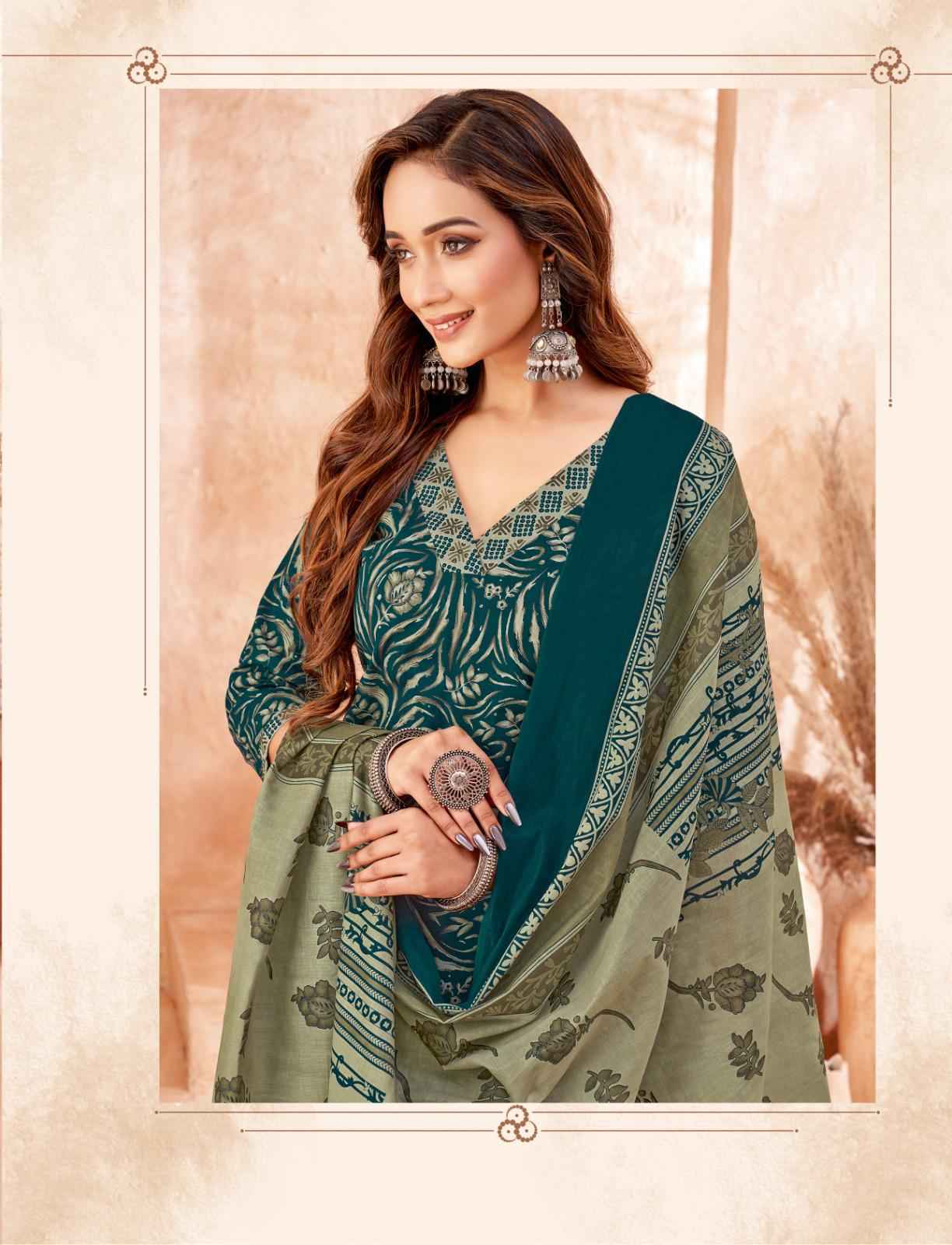 Balaji Kumkum Vol 38 Cotton Salwar Suir Wholesale Rate ( 12 Pcs Catalog )